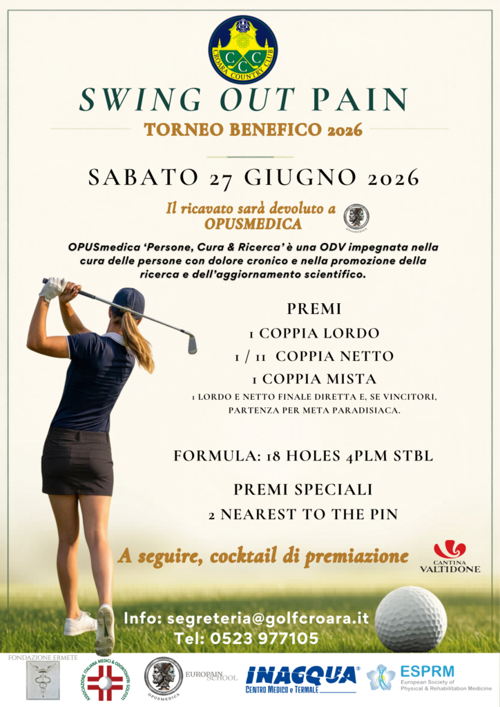 Eventi torneo golf opus medica